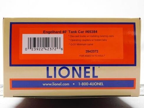 ليونيل إنجلهارد 40' Tank CAR #65384 O Gauge Train CAR 2542372 in Kuwait