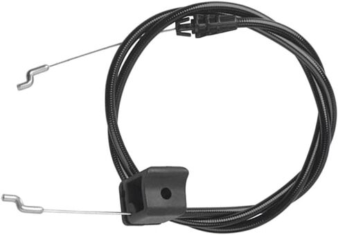 Engine Brake Cable 140-3948 for Lawn Mower Models 21770 21442 21445, Robust Metal Plastic Replacement Part with Lasting Performance, Easy Install Black Wire in Kuwait