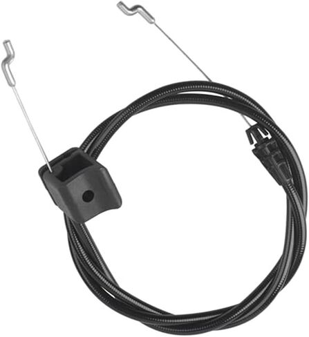 Engine Brake Cable 140-3948 for Lawn Mower Models 21770 21442 21445, Robust Metal Plastic Replacement Part with Lasting Performance, Easy Install Black Wire in Kuwait