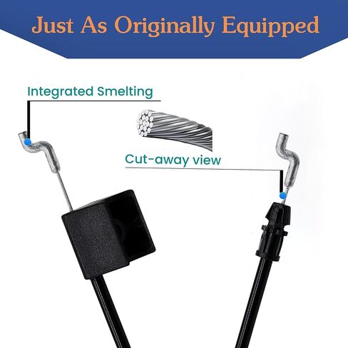 104-8677 Brake Cable Replacement for Toro Recycler 22'' Walk-Behind Lawn Mower 20001 20003 20005 - Fits Stens 290-935 in Kuwait