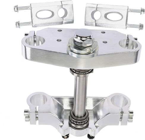 Pair 25" Front Fork Shocker for 50cc 70cc 90cc 110cc 125cc Dirt Pit Bike, Complete Front Forks with Triple tree Clamps Set 33mm Fork Suspension Shocks Absorber for SSR Apollo 14" Wheels in Kuwait
