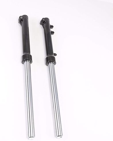 Pair 25" Front Fork Shocker for 50cc 70cc 90cc 110cc 125cc Dirt Pit Bike, Complete Front Forks with Triple tree Clamps Set 33mm Fork Suspension Shocks Absorber for SSR Apollo 14" Wheels in Kuwait