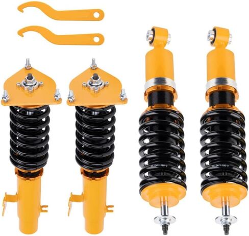 Coilover Strut Suspension Compatible With S 2002–2007 R53 Shock Absorber Coil Spring Lowering Kit in Kuwait