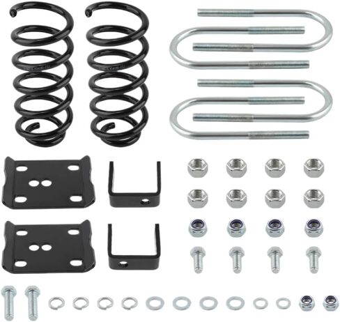 3 Inch Lowering Coil Springs 5 Inch Drop Axle Flip Kit Compatible With B4000 B3000 B2300 1983 1984 1985 1986 1987 1988 1989 1990 1991 1992 1993 1994 1995 1996 1997 in Kuwait