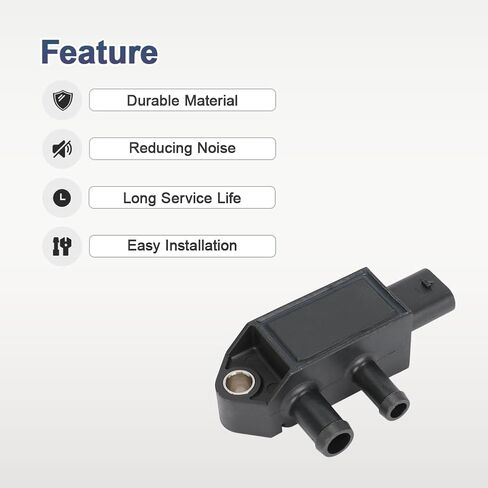 Exhaust Pressure Sensor Compatible with 2021-2023 Ford Bronco, 2020-2023 Escape Replacement for JX7A-5L200-AD JX7A-5L200-AB JX7A-5L200-AC JX7A5L200AC JX7A5L200AD JX7Z-5L200-A JX7Z5L200A in Kuwait
