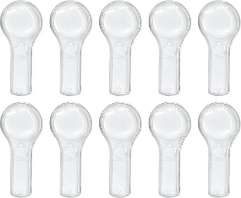 EISCO Bi-Focal Magnifiers (10 Pack), 5X & 3X Magnification Lenses - 4.25" - Perfect for Students and Classroom Use in Kuwait