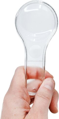 EISCO Bi-Focal Magnifiers (10 Pack), 5X & 3X Magnification Lenses - 4.25" - Perfect for Students and Classroom Use in Kuwait