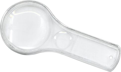 EISCO Bi-Focal Magnifiers (10 Pack), 5X & 3X Magnification Lenses - 4.25" - Perfect for Students and Classroom Use in Kuwait