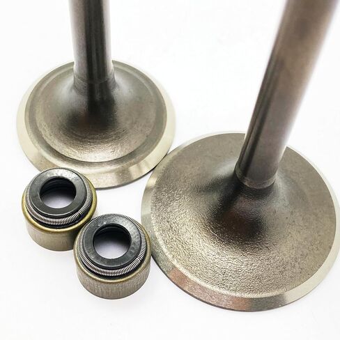 Engine Intake Exhaust Valve and Seal Fit YTM200 YFM200 XT200 BW200 TW200 TTR230 in Kuwait