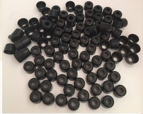 100 Automotive Umbrella Valve Stem Oil Seals compatible with Chevrolet & Ford small blocks with Chevy sb 350 302 Ford GM sbc Small Block 11/32" Valves in Kuwait