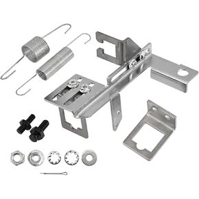 Throttle & Kickdown Cable Bracket Springs Linkage Studs Kit Fit for Holley/for Edelbrock, 9218 TH-350 Square Mount Cable in Kuwait