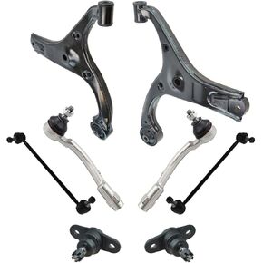 Front Control Arm Ball Joint Tie Rod Sway Steering Suspension Kit 8pc 8 Piece for Kia for Rio5 1.6L 2006-2011 in Kuwait