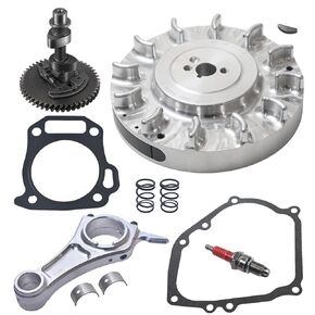 Billet Aluminum Flywheel .265 Camshaft Billet Rod（3.308）Performance Kit with 70mm Flat Top Piston for 212cc Non-Hemi Predator Engines Minibike Go Kart Performance Parts in Kuwait