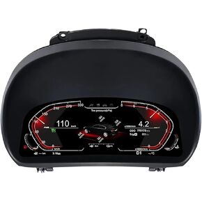 Linux System Car LCD Dashboard Panel Compatible For BMW X1 E84 2006-2015 Car Digital Cluster Instrument Display Speedometer Screen in Kuwait