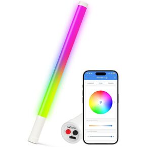 Smart Glow Sticks, 1200mAh Rechargeable, App Sync for 50+ Sticks, Music Sync Mode, 17 Inch LED Light Stick for Concerts, Birthday, Parties, Festivals in Saudi Arabia
