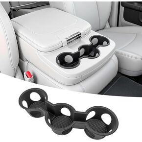 Center Console Floor Organizer for 2013-2018 Dodge Ram 1500 & 2019-2024 Ram 1500 Classic & 2013-2026 Ram 2500 3500 Accessories, Beach Seat Storage Box Tray with Cup Holder (Not for 2019-2026 New Body) in Kuwait