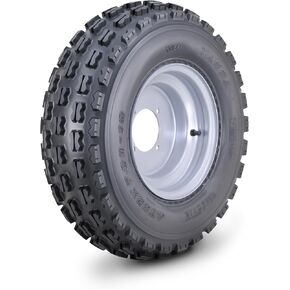 WANDA ATV Tire Wheel Assembly 22X7-10 with 4 Lugs on 110mm PCD 2+3 offset Silver Wheel 10077 in Kuwait