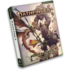 غلاف فني لـ Pathfinder Player Core 2 - الإصدار الثاني من كتاب قواعد Remaster RPG | 8 فصول | 40+ نماذج أصلية | 320 صفحة | الأعمار 16+ | ألعاب الطاولة in Kuwait