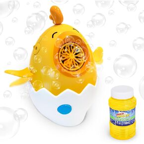 Maxx Bubbles Dancing Chick - لعبة منفاخ الفقاعات للأطفال، تدور وأجنحة اللوحات، متعة في الهواء الطلق، هدية حفلة عيد ميلاد، حشو سلة عيد الفصح، لعب نشط in Kuwait