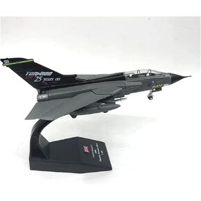 Miniature Scale 1 100 Tornado Fighter Metal Simulation Alloy Aircraft Model Boy Adult Collection's Toy Flying Toy Game Kits in Kuwait