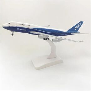 Miniature Scale 1:350 Boeing 747 Aircraft Model Metal Simulation Airliner Alloy Static Decoration Flying Toy Game Kits in Kuwait
