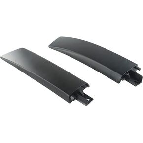 2pcs Car Roof Rack Rail Front End Cap L&R Side Compatible For Suzuki Grand Vitara 2006-2015 Black Plastic Exterior Accessories in Kuwait