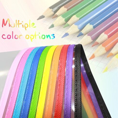 20 Pack 10 X 14 Inch Dry Erase Pockets - 10 Assorted Colors Reusable Heavy Duty Plastic Sleeves, Clear Ticket Holders,Page Protectors for Teacher Classroom, Office Organization in Kuwait