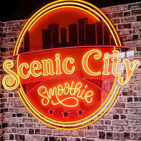 CIONAOR Custom Neon Sign, Custom LED Neon Sign Customizable for Wedding Bar Salon Beauty Business Light Up Name Sign, Personalized Neon Light Suitable for Events Birthday Gifts Decorations in Kuwait