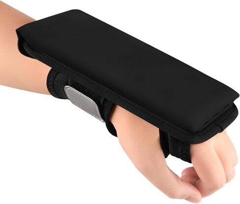 Running Armband for Phone, Adjustable Reflective Sports Wristband & Forearm Band for iPhone 17/16/15/14/13 Pro Max Samsung Galaxy S23/S22, up to 7", Secure Fitness Phone Holder for Men Women in Saudi Arabia