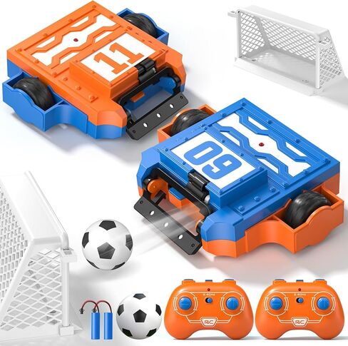 Remote Control Battle Robots Soccer Robot Game Set for Kids, 2-Player RC Football Robots Table Game with 2 Balls & 2 Goals, Fighting Robot STEM Toy Birthday Gift for Boys and Girls Age 5 & Up in Kuwait
