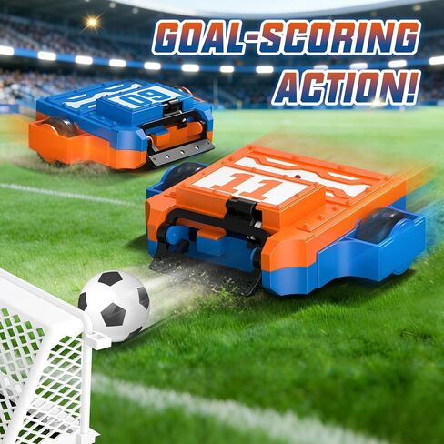 Remote Control Battle Robots Soccer Robot Game Set for Kids, 2-Player RC Football Robots Table Game with 2 Balls & 2 Goals, Fighting Robot STEM Toy Birthday Gift for Boys and Girls Age 5 & Up in Kuwait