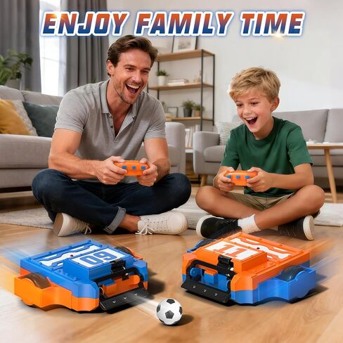 Remote Control Battle Robots Soccer Robot Game Set for Kids, 2-Player RC Football Robots Table Game with 2 Balls & 2 Goals, Fighting Robot STEM Toy Birthday Gift for Boys and Girls Age 5 & Up in Kuwait