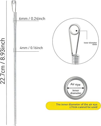 Drawstring Needle Threader 2 PCS,DIY Rope Threader Clip,Drawstrings Replacement with Easy Threaders,Drawstring Threader Tool Set,for Drawstring Replacement for Hoodies,Pants in Kuwait