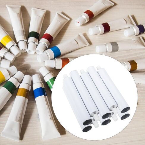 SM SunMix 10 قطع أنابيب طلاء ألومنيوم فارغة 10 مل تخزين أنابيب معجون الأسنان القابلة لإعادة الملء برطمان قابل للعصر لصلصة كريم اليد الغواش in Kuwait