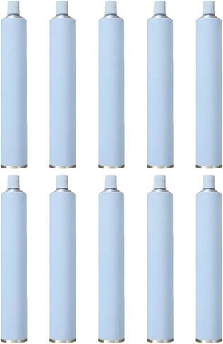 10Pcs Empty Oil Paint Tubes 60ml Metal Toothpaste Tubes for Cosmetic Samples Toiletry in Kuwait