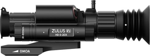 DNT Optics Zulus HD V2 Digital Day/Night Vision Scope with Infrared and Laser Rangefinder & Ballistic Calculator in Saudi Arabia
