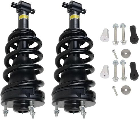 Pair Front Suspension Shock Absorber Assembly With EBM/Bypas 20810270 Compatible For Cadillac Escalade 2007-2014 Compatible For GMC Yukon 2007-2014 in Kuwait