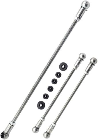 VALICLUD Car Gear Linkage Seal Kit 3pcs Set Vehicle Gear Push Connecting Rods Replacement for Compact Car Transmission Linkage Automotive Repair in Kuwait
