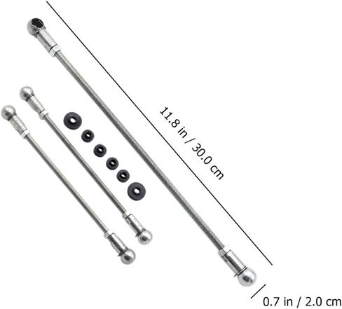 VALICLUD Car Gear Linkage Seal Kit 3pcs Set Vehicle Gear Push Connecting Rods Replacement for Compact Car Transmission Linkage Automotive Repair in Kuwait