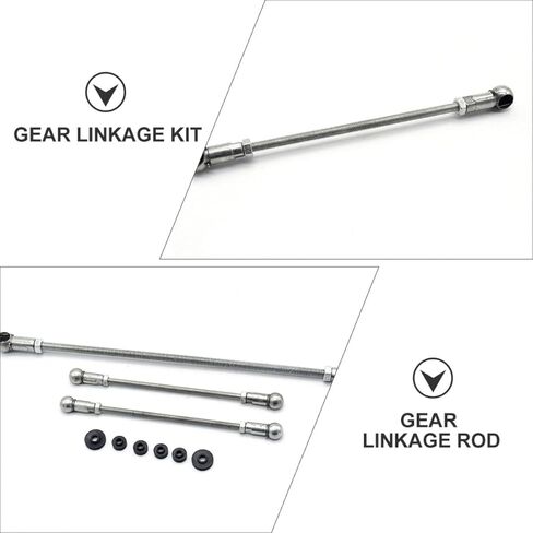 VALICLUD Car Gear Linkage Seal Kit 3pcs Set Vehicle Gear Push Connecting Rods Replacement for Compact Car Transmission Linkage Automotive Repair in Kuwait