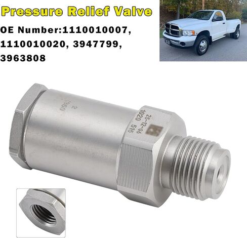 Topteng 3963808 صمام تخفيف الضغط للكمون 5.9L 2003-2007، لدودج 2500 3500 5.9L 2003-2007 in Kuwait
