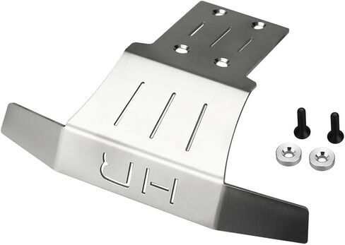 Hot Racing AMN311K Front Stainless Steel Skid Plate Bumper Upgrade Chassis Guard - fits Arrma MINI Kraton 4X4 1/16 Scale in Kuwait
