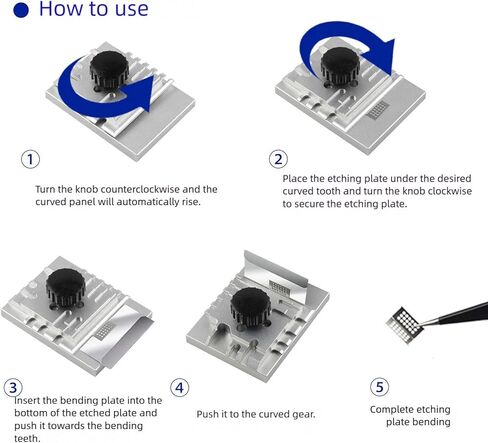 Beginner Friendly Etching Bending Machine Simplifying Complex Bends for New Model Enthusiasts Photo Parts Bender in Kuwait