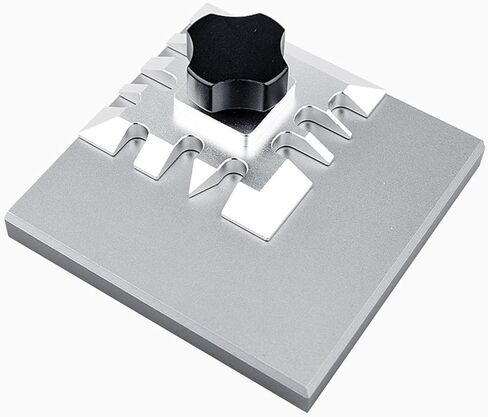Luocute Metal Etching Sheet Bender, Rotatable Plate with 4 Adjustable Sides for Multi Angle Bending, Bending Vise Craft Tools for Z Shaped U Shaped Parts Model Craft Hobby DIY in Kuwait