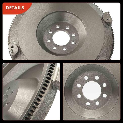 A-Premium Clutch Flywheel Compatible with Dodge Challenger 2009-2021 5.7L 6.1L 6.2L 6.4L, Manual Trans., 8 Bolt Holes, 131 Teeth, Replace# 05038113AC, 5038113AD in Kuwait