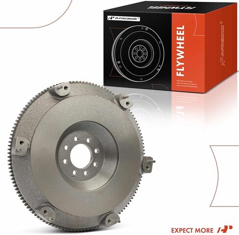 A-Premium Clutch Flywheel Compatible with Dodge Challenger 2009-2021 5.7L 6.1L 6.2L 6.4L, Manual Trans., 8 Bolt Holes, 131 Teeth, Replace# 05038113AC, 5038113AD in Kuwait