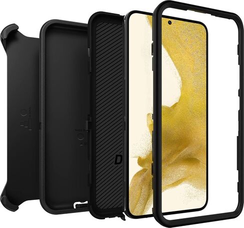 حافظة OtterBox Defender لهاتف Galaxy S22+، مقاومة للصدمات، مقاومة للسقوط، متينة للغاية، حافظة واقية، تم اختبارها 4X وفقًا للمعايير العسكرية، أزرق، عبوة غير مخصصة للبيع بالتجزئة in Saudi Arabia