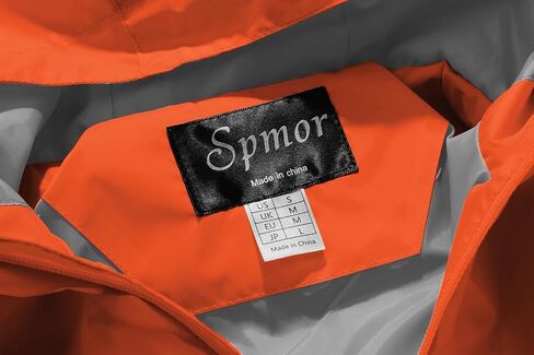 Spmor Boys Girls Rain Jackets Lightweight Waterproof Hooded Raincoat Lined Windbreakers for Kids in Saudi Arabia
