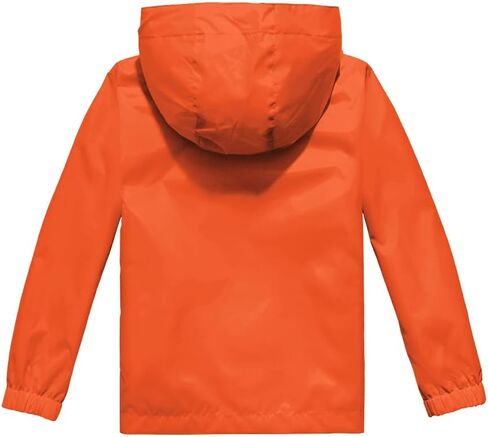 Spmor Boys Girls Rain Jackets Lightweight Waterproof Hooded Raincoat Lined Windbreakers for Kids in Saudi Arabia