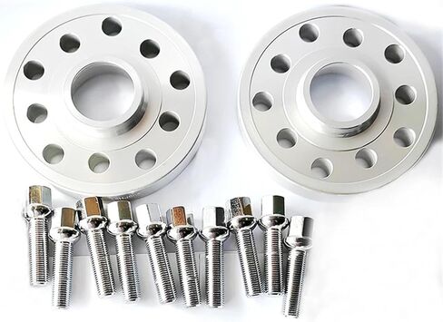 12mm 0.47 Inches Car Wheel Spacer Adapter PCD 5x100 &5x112 Hub Centric 57.1mm Spacers Compatible For Audi VW Golf/Bora/Polo/Jetta in Kuwait